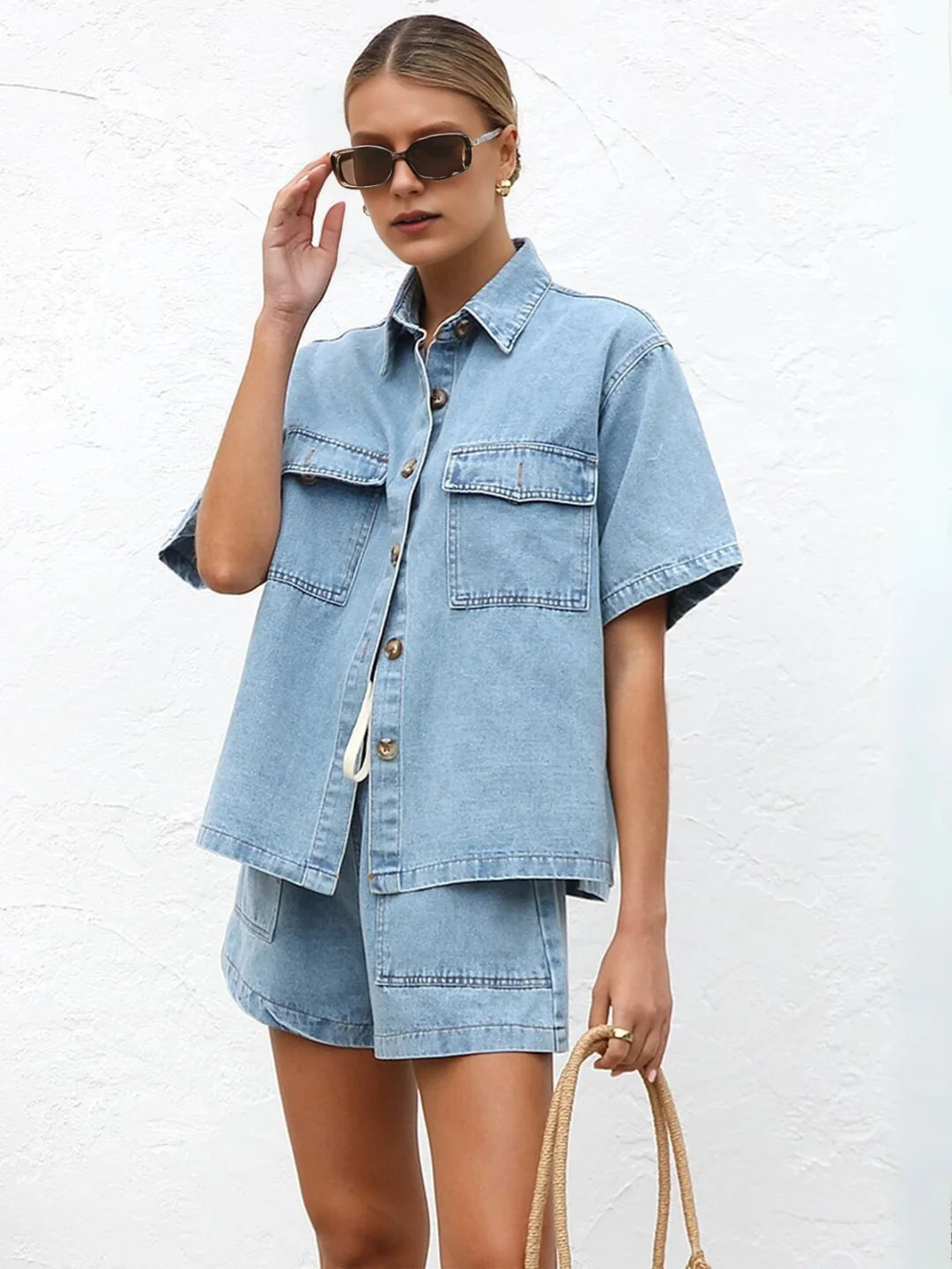 The Sol - Light Blue Top