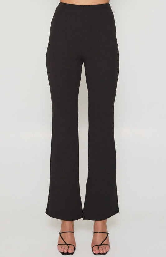 Stretch High Waisted Flare Pants