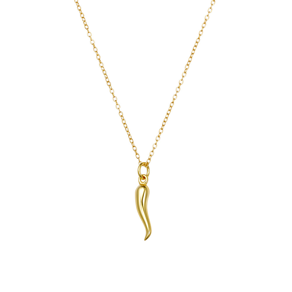 Cornicello Horn Pendant Necklace