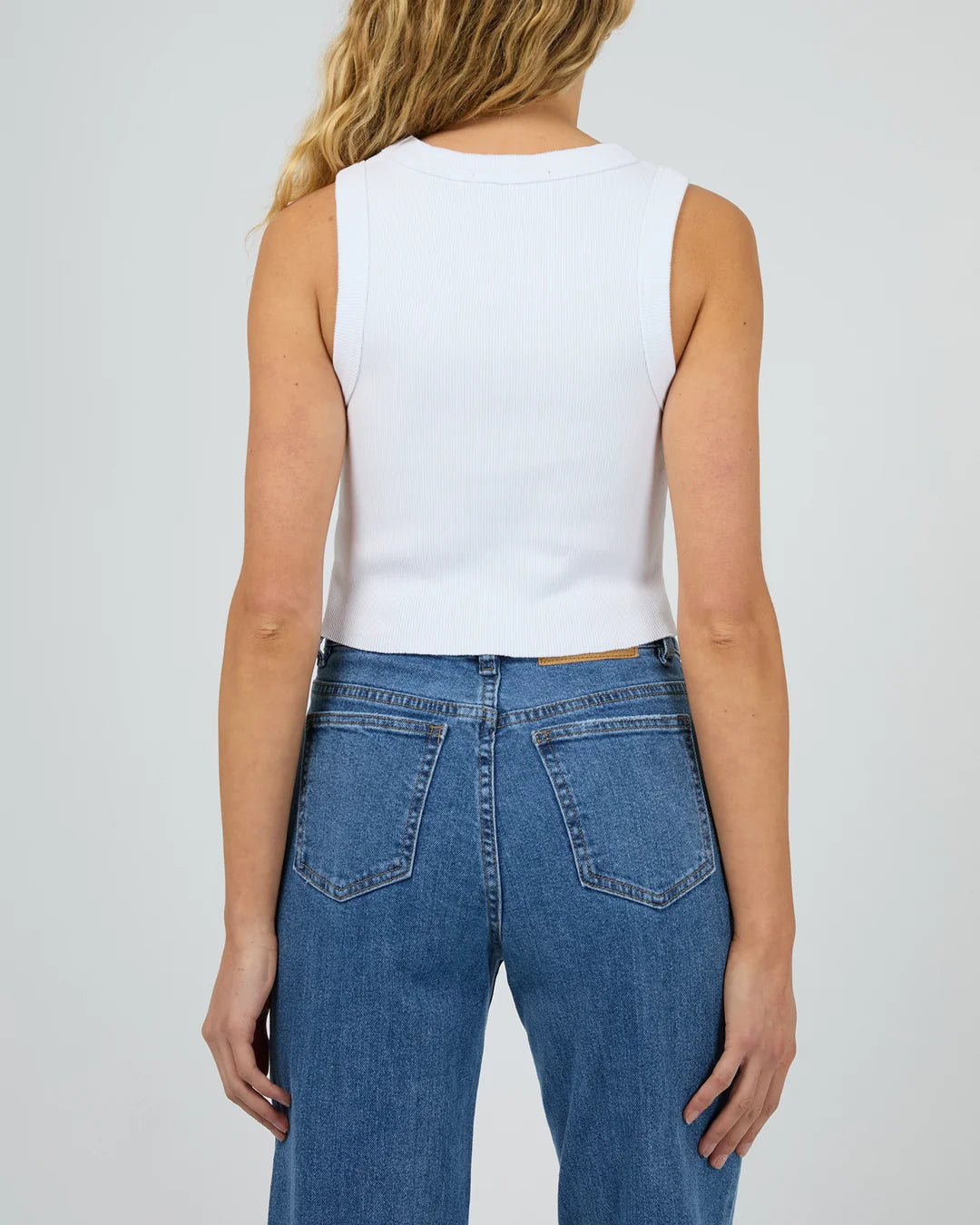 Pia Tank White