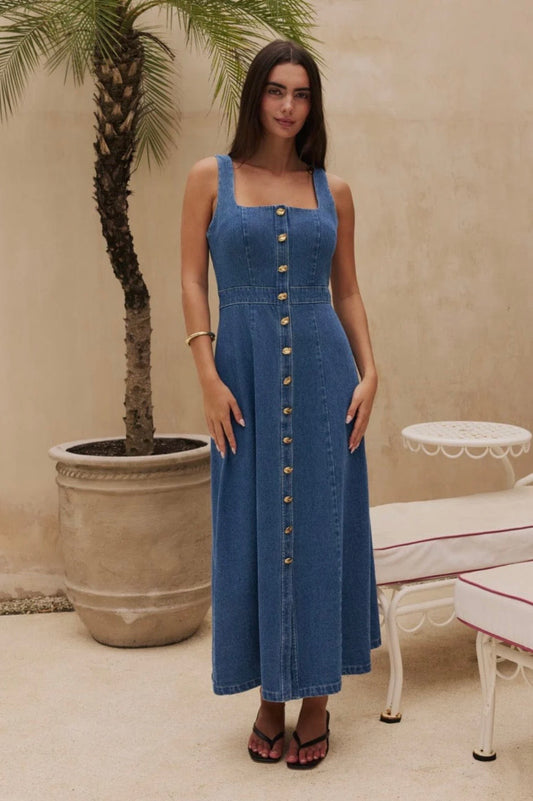 Darcy Dress Denim