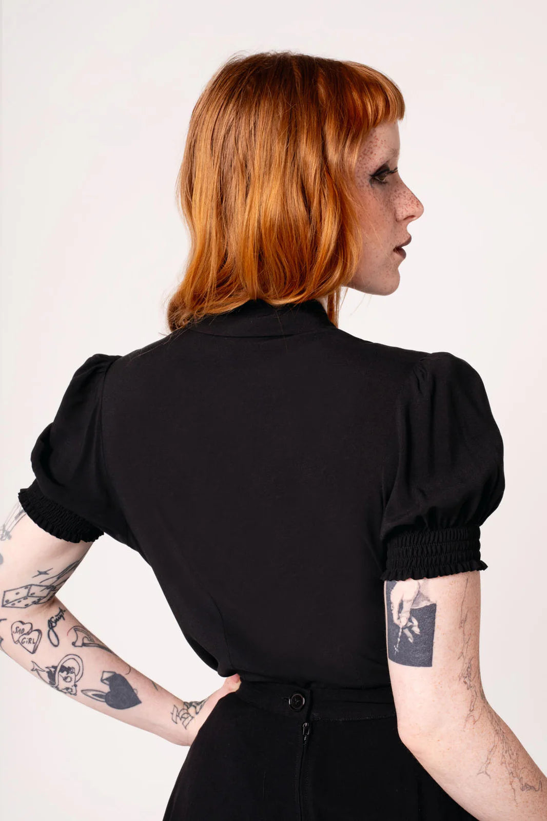 Elyse Blouse Black