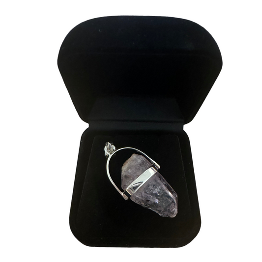 Pendant Sterling Silver 925 - Amethyst Gemstone